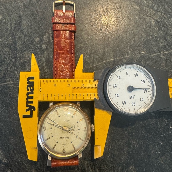 Vtg Timex Self-Wind Gold Tone Men’s Watch 🔥 - Picture 9 of 10